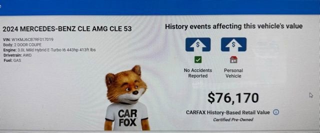 2024 Mercedes-Benz CLE AMG® CLE 53