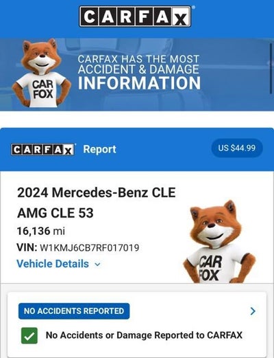 2024 Mercedes-Benz CLE AMG® CLE 53