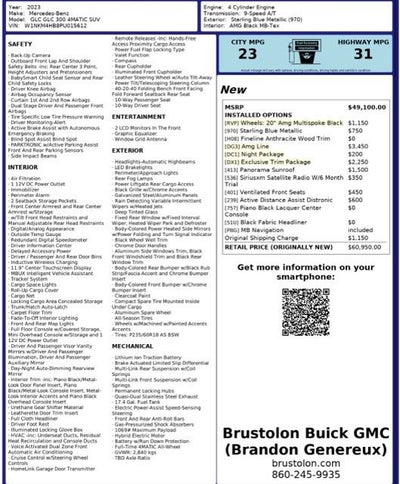 2023 Mercedes-Benz GLC GLC 300