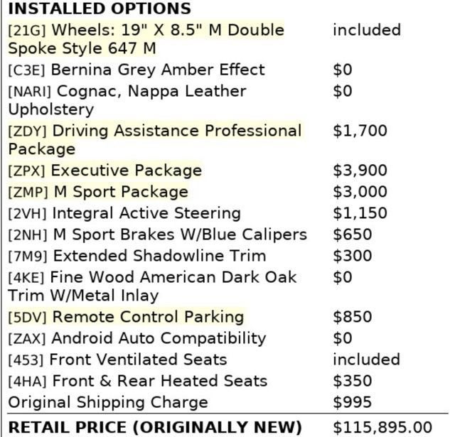 2021 BMW 750i xDrive