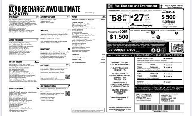 2023 Volvo XC90 Recharge Plug-In Hyb Ultimate
