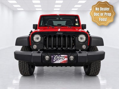 2018 Jeep Wrangler JK Unlimited Willys Wheeler