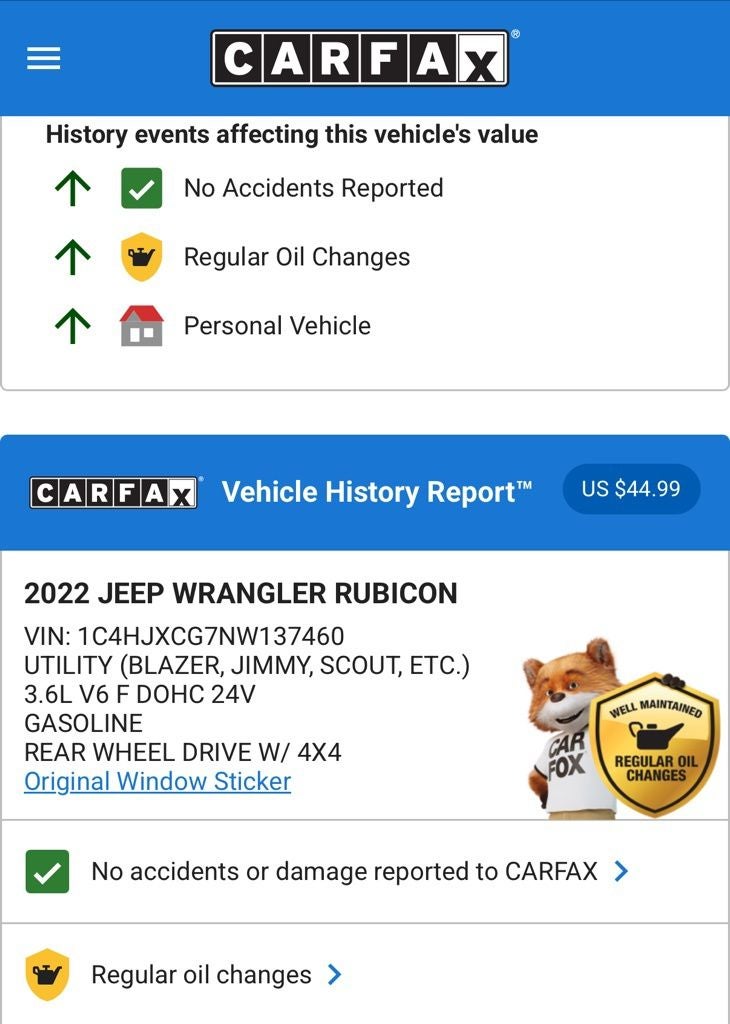 2022 Jeep Wrangler Rubicon