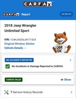 2018 Jeep Wrangler Unlimited Sport