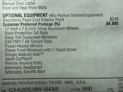 2021 Jeep Wrangler Unlimited Islander