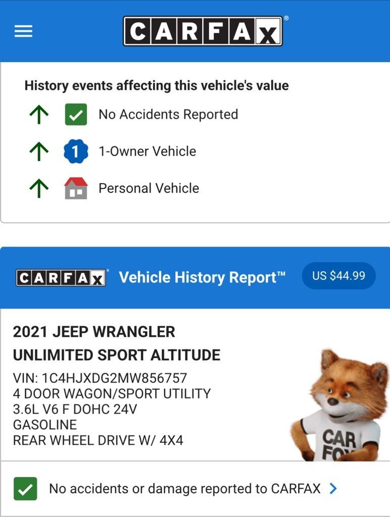 2021 Jeep Wrangler Unlimited Sport Altitude