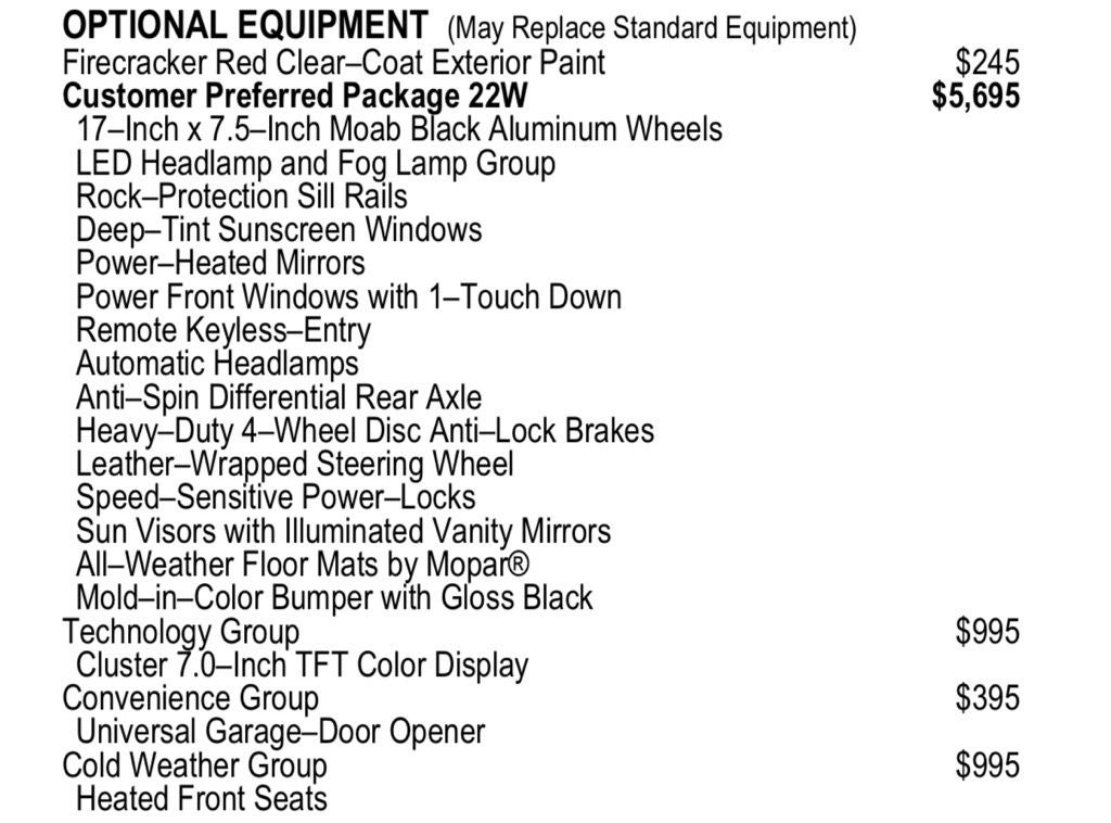 2021 Jeep Wrangler Unlimited Willys
