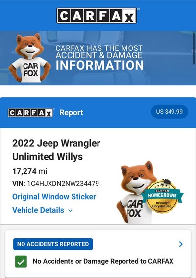 2022 Jeep Wrangler Unlimited Willys