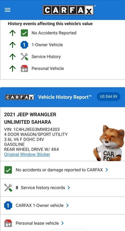 2021 Jeep Wrangler Unlimited Sahara