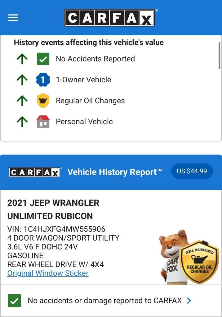 2021 Jeep Wrangler Unlimited Rubicon