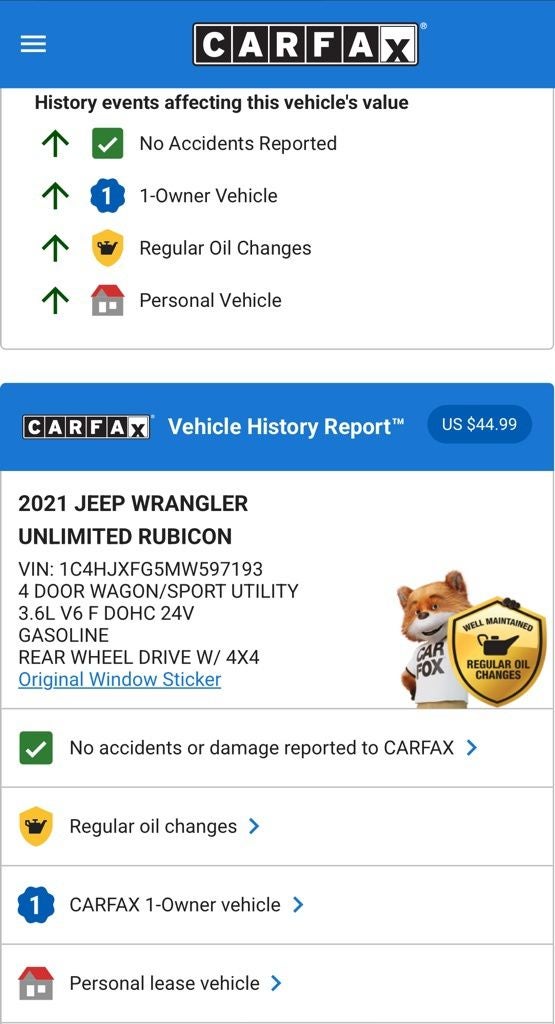 2021 Jeep Wrangler Unlimited Rubicon
