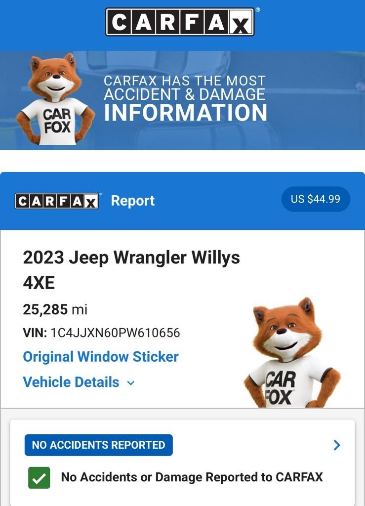 2023 Jeep Wrangler Willys 4xe