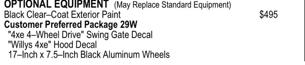 2023 Jeep Wrangler Willys 4xe
