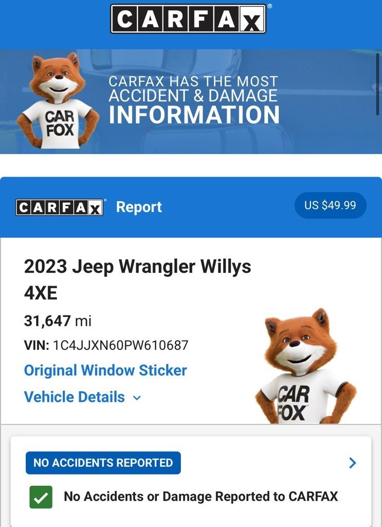 2023 Jeep Wrangler Willys 4xe