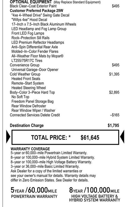 2023 Jeep Wrangler Willys 4xe