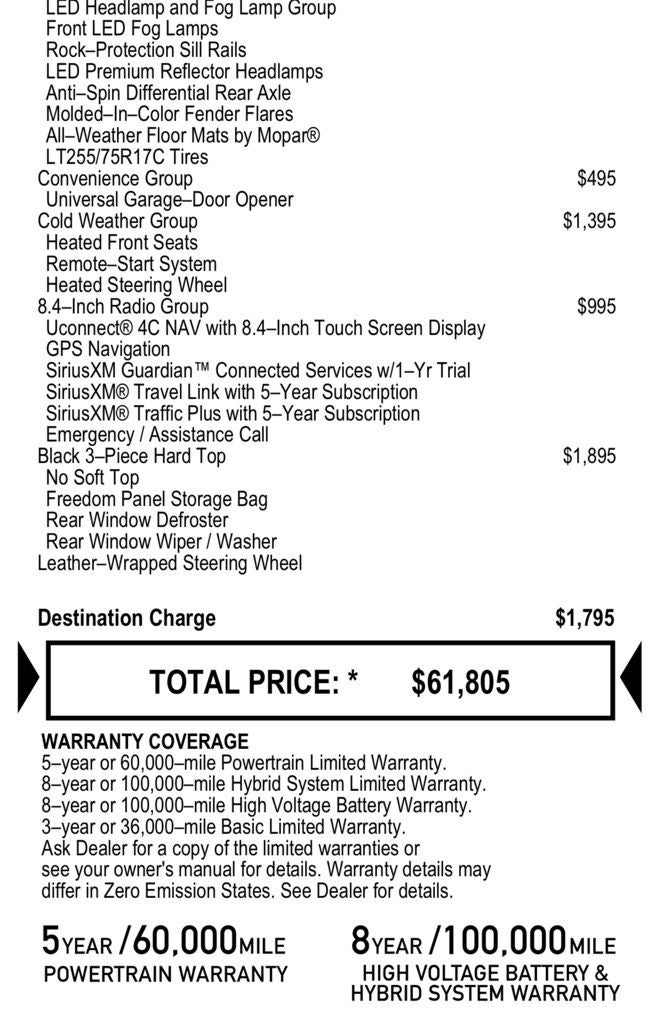 2023 Jeep Wrangler Willys 4xe