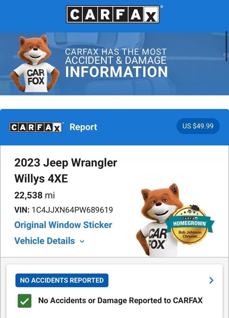 2023 Jeep Wrangler Willys 4xe