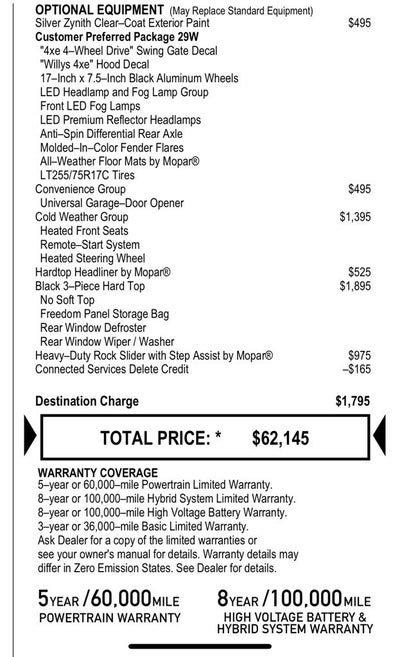 2023 Jeep Wrangler Base 4xe