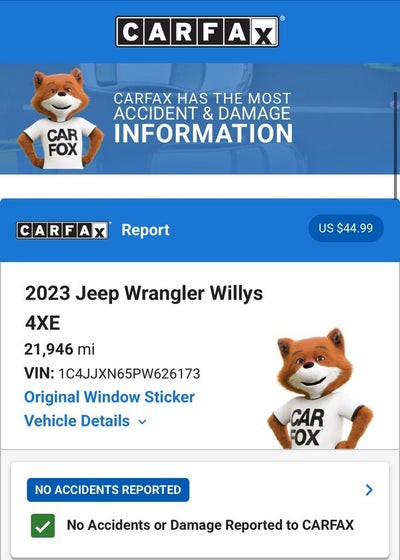2023 Jeep Wrangler Base 4xe