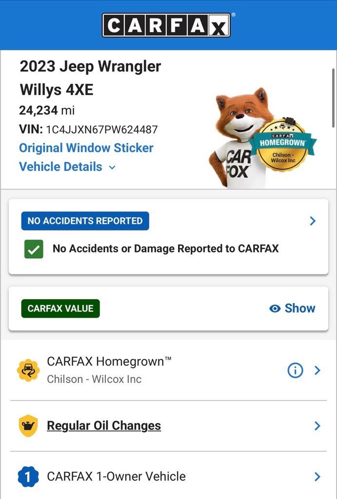 2023 Jeep Wrangler Willys 4xe