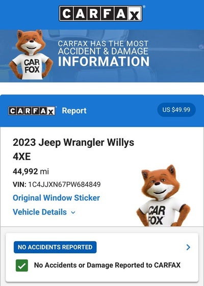 2023 Jeep Wrangler Willys 4xe