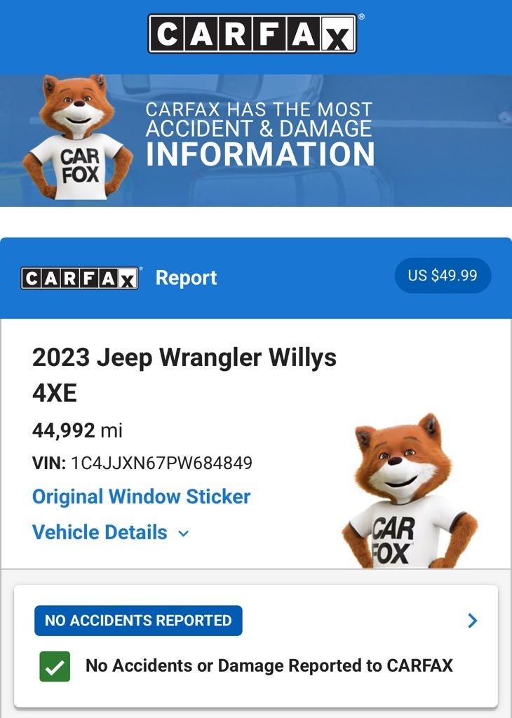 2023 Jeep Wrangler Willys 4xe