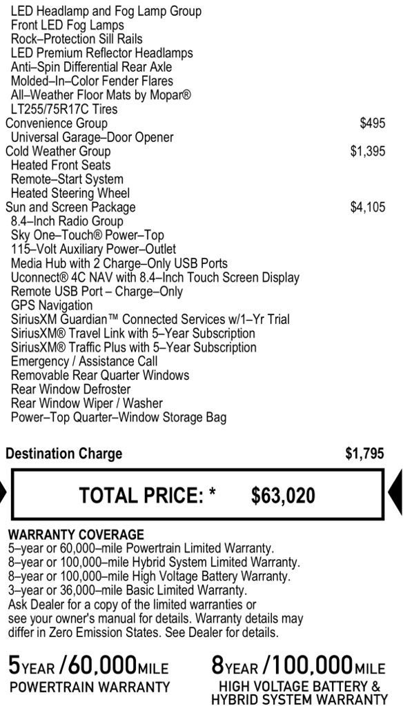2023 Jeep Wrangler Willys 4xe