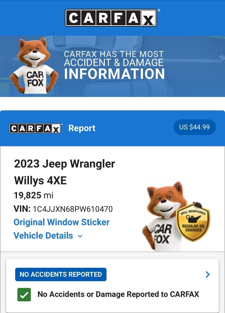 2023 Jeep Wrangler Willys 4xe