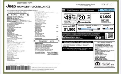 2023 Jeep Wrangler Willys 4xe