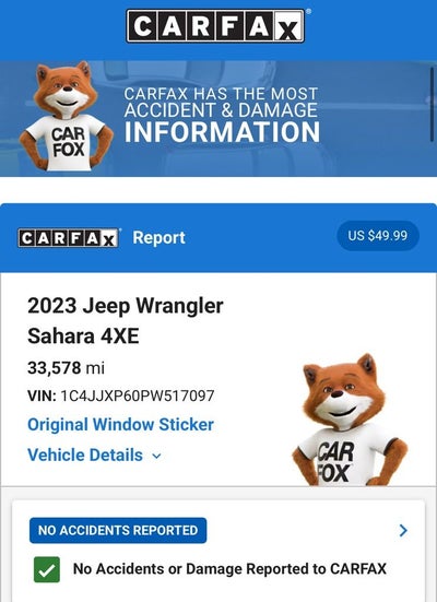 2023 Jeep Wrangler Sahara 4xe