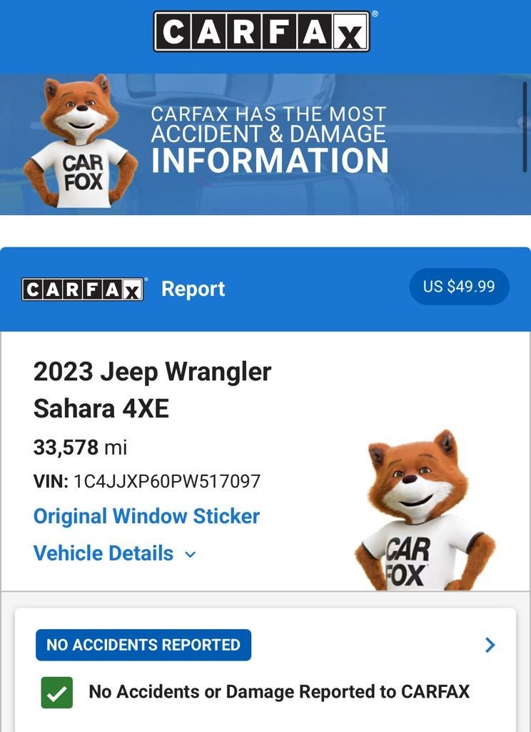 2023 Jeep Wrangler Sahara 4xe