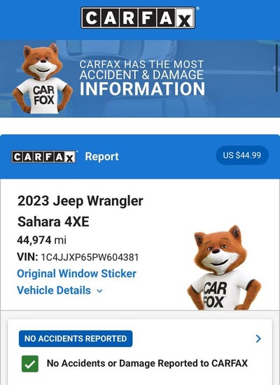 2023 Jeep Wrangler Sahara 4xe