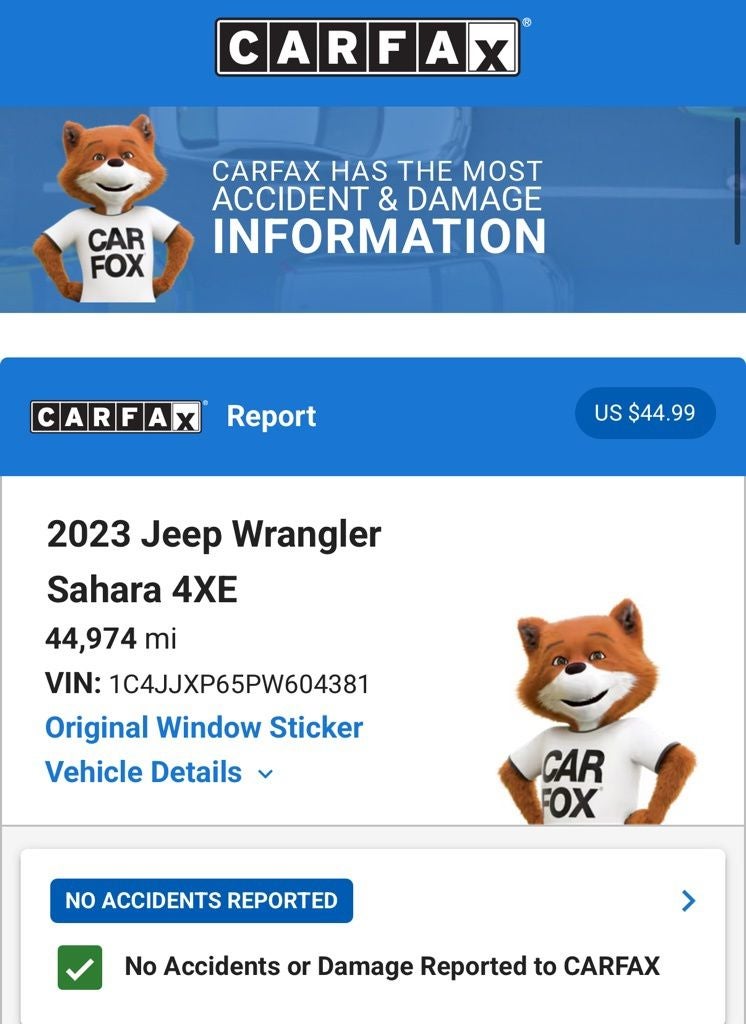 2023 Jeep Wrangler Sahara 4xe