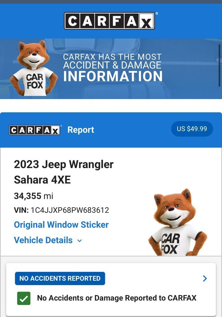 2023 Jeep Wrangler Sahara 4xe