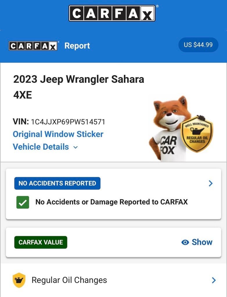 2023 Jeep Wrangler Sahara 4xe