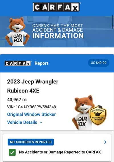 2023 Jeep Wrangler Rubicon 4xe