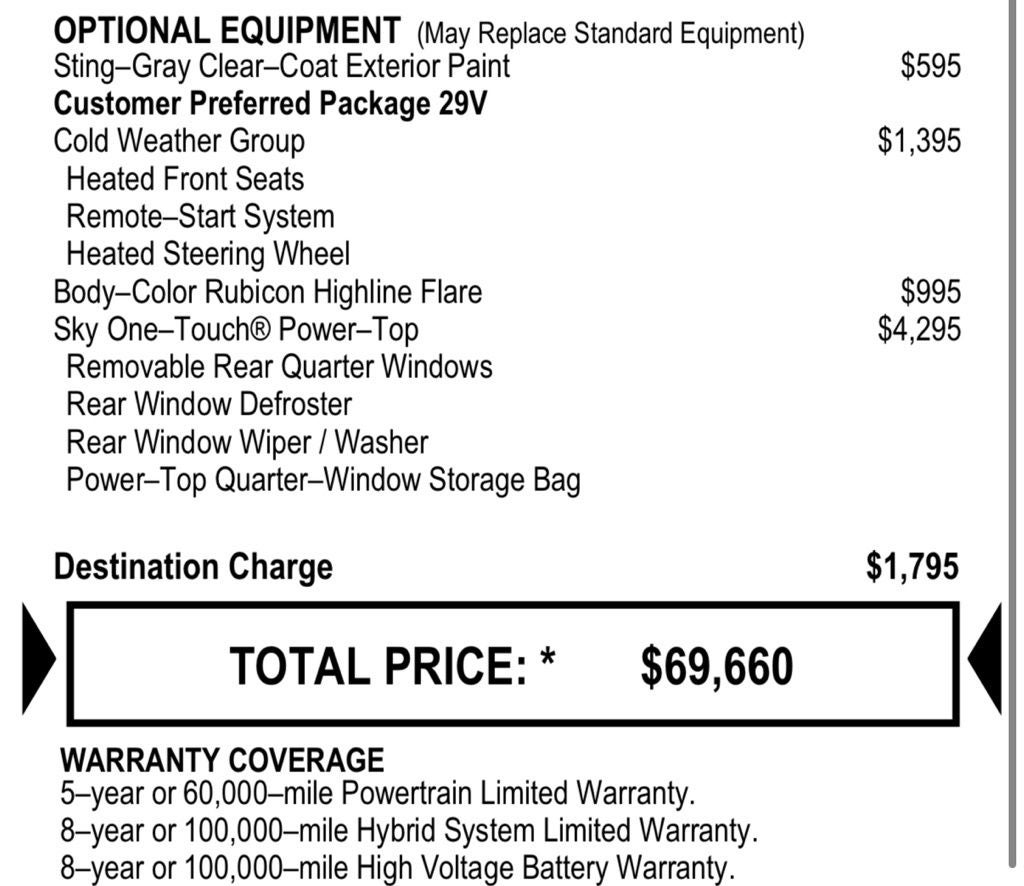 2023 Jeep Wrangler Rubicon 4xe