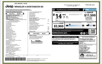 2023 Jeep Wrangler Rubicon 392