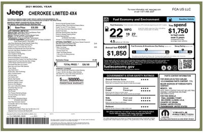 2021 Jeep Cherokee Limited