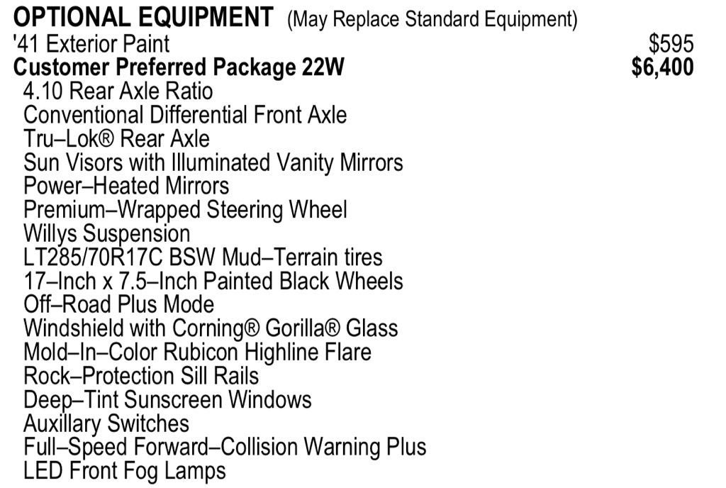 2026 Jeep Wrangler Willys