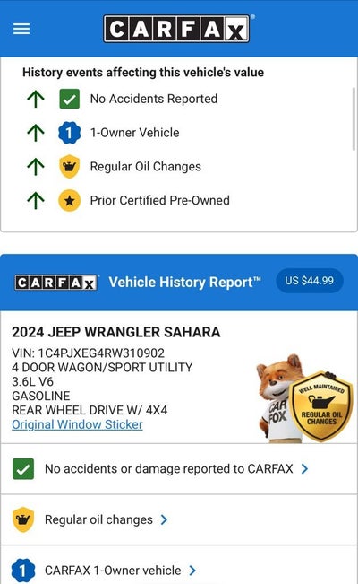 2024 Jeep Wrangler Sahara