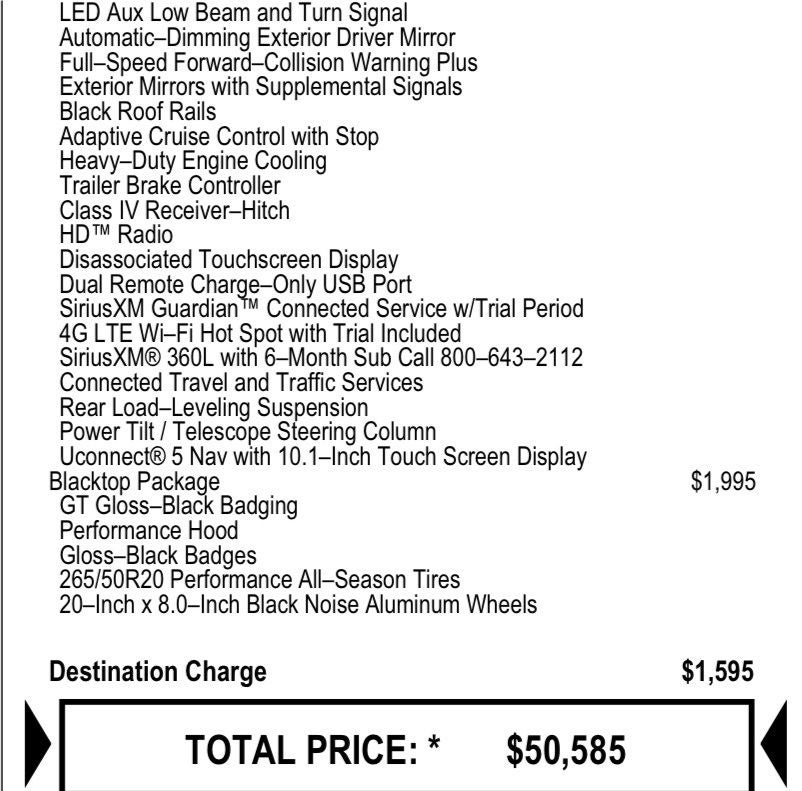 2023 Dodge Durango GT Plus