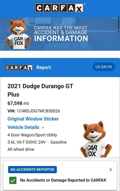 2021 Dodge Durango GT Plus