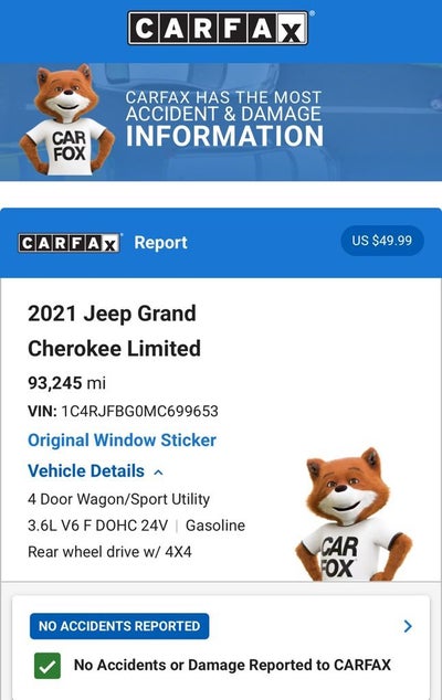2021 Jeep Grand Cherokee Limited
