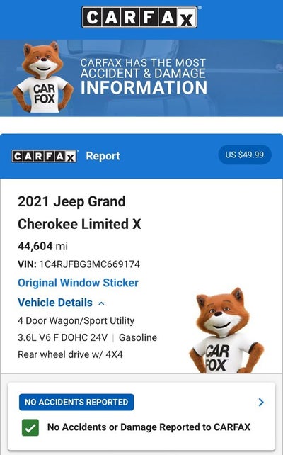 2021 Jeep Grand Cherokee Limited X
