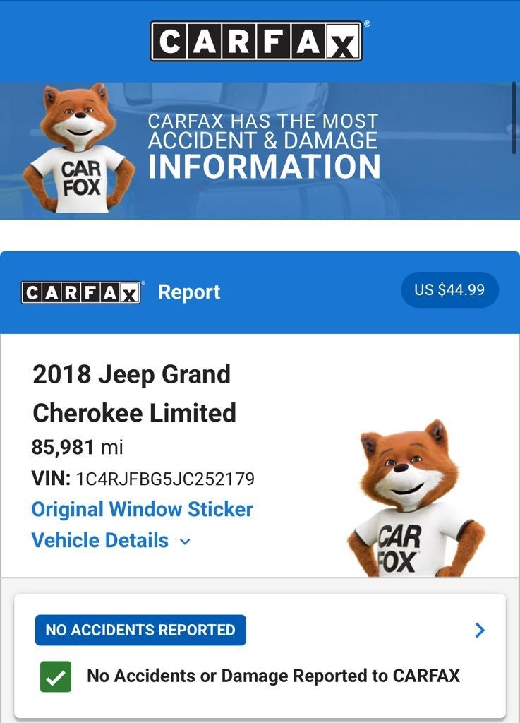 2018 Jeep Grand Cherokee Limited