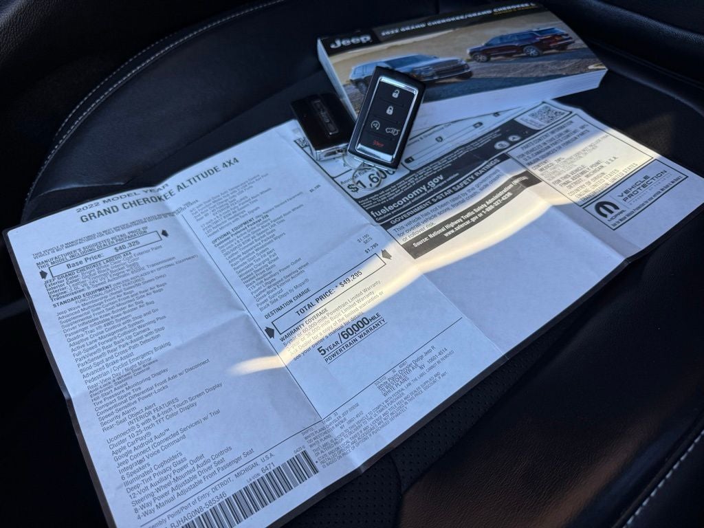2022 Jeep Grand Cherokee Altitude