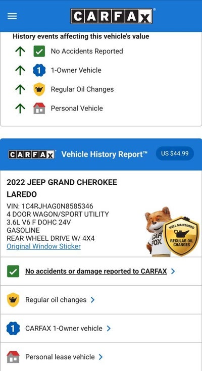 2022 Jeep Grand Cherokee Altitude