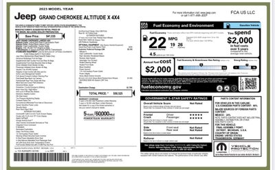 2023 Jeep Grand Cherokee Altitude X