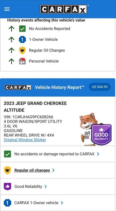 2023 Jeep Grand Cherokee Altitude